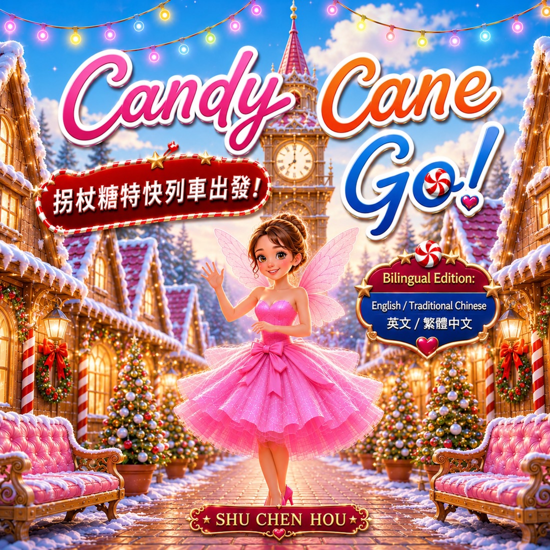 Candy Cane Go / 拐杖糖特快列車出發 book cover