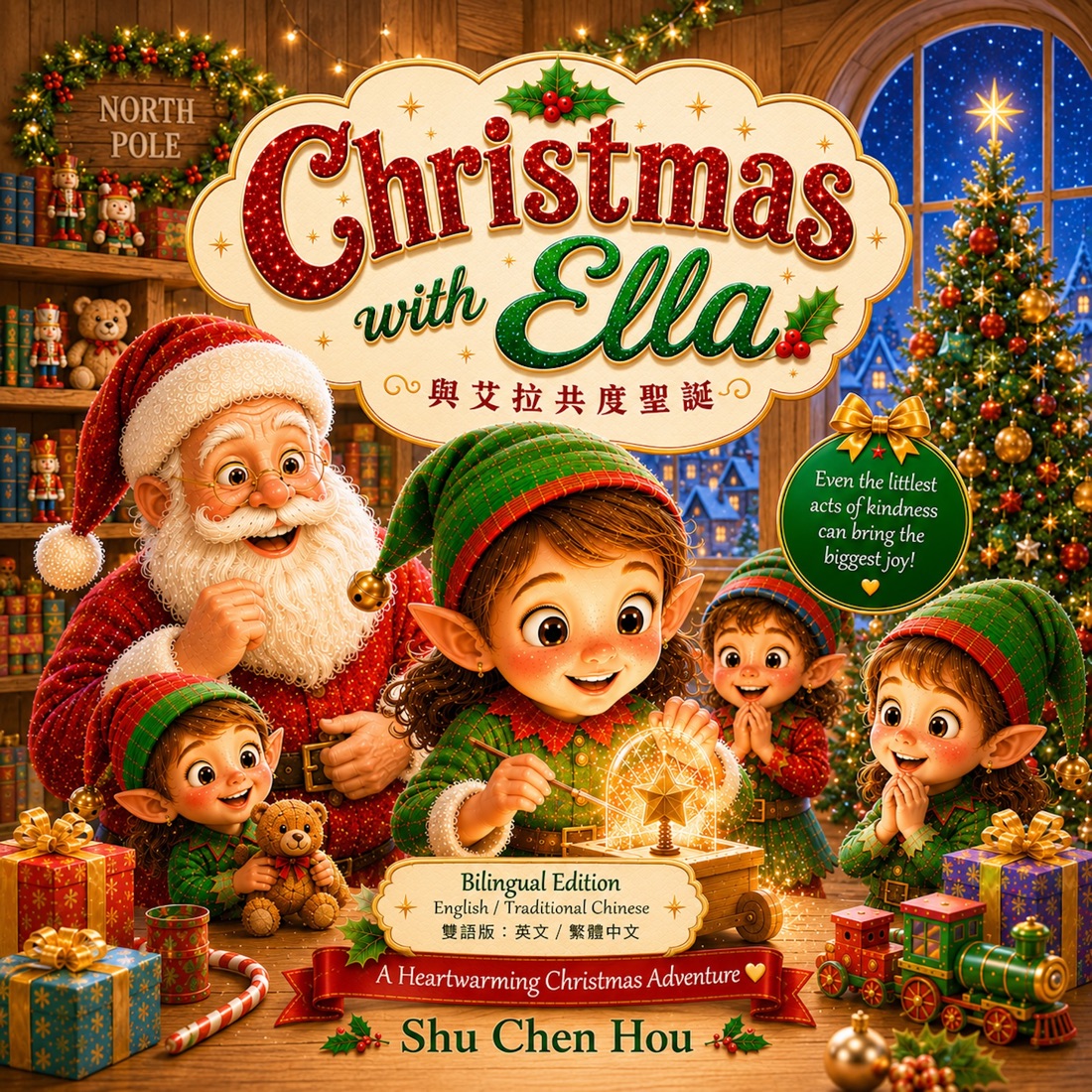 Christmas with Ella / 與艾拉共度聖誕 book cover