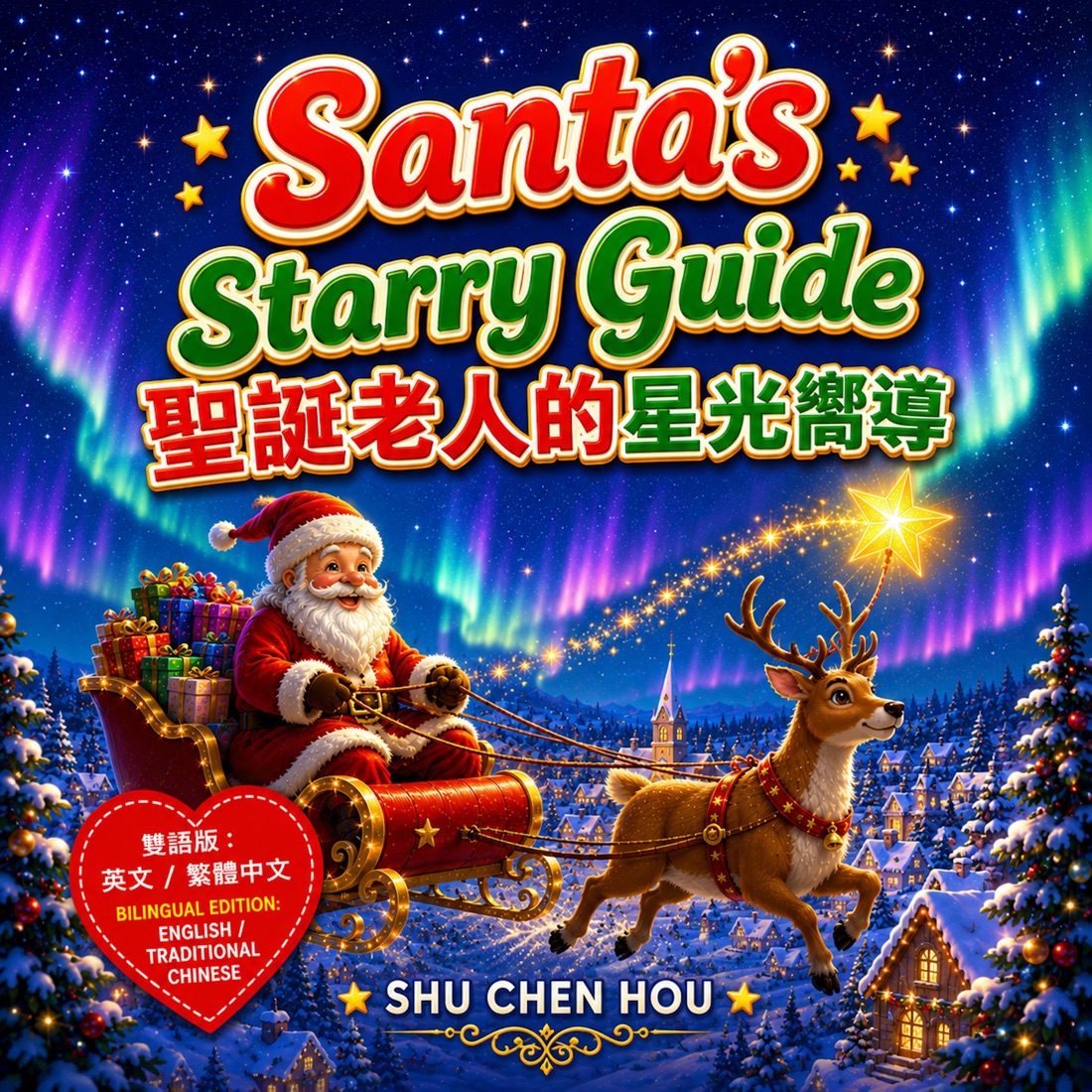 Santa's Starry Guide / 聖誕老人的星光嚮導 book cover
