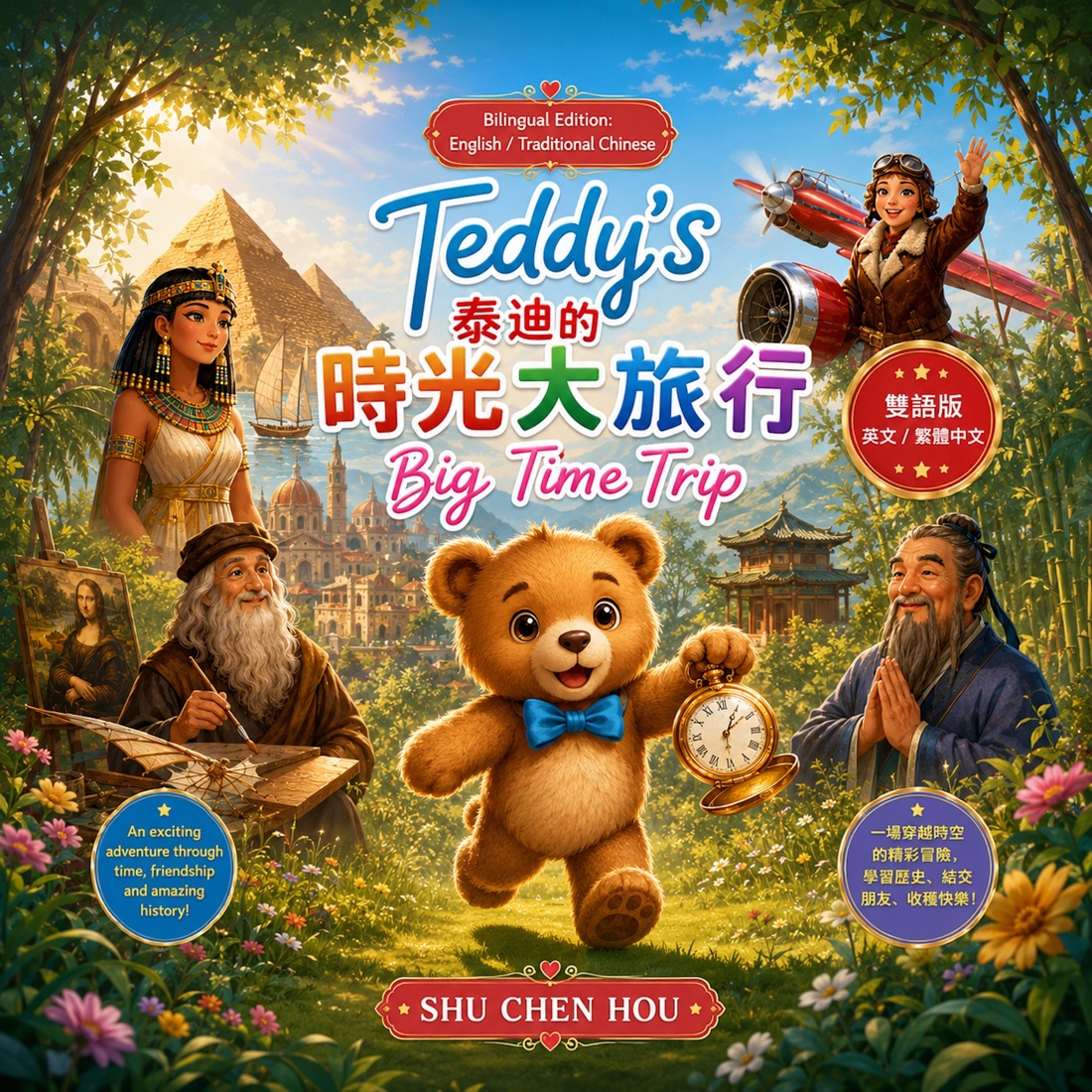 Teddy's Big Time Trip / 泰迪的時光大旅行 book cover
