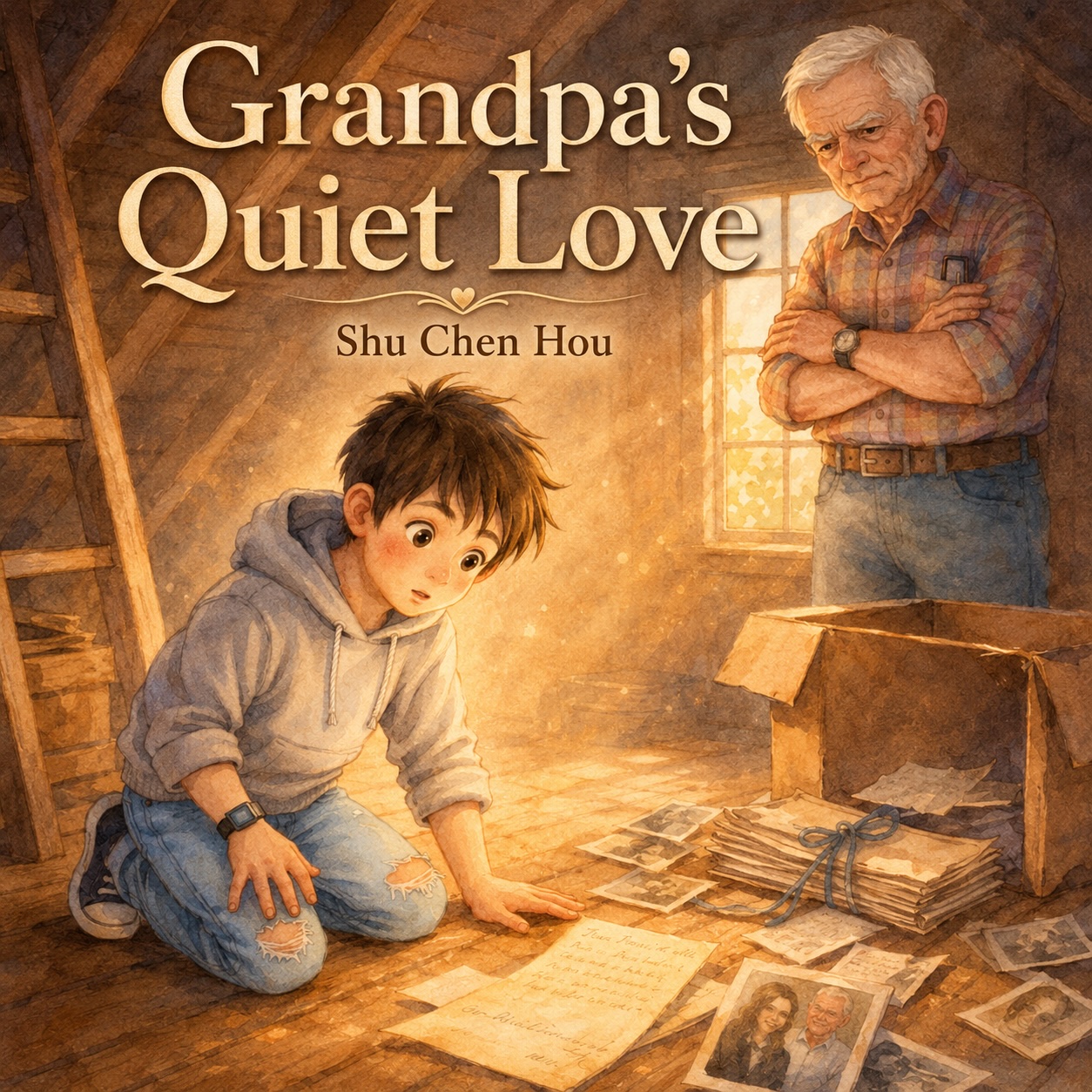 Cover of Grandpa’s Quiet Love by Shu Chen Hou